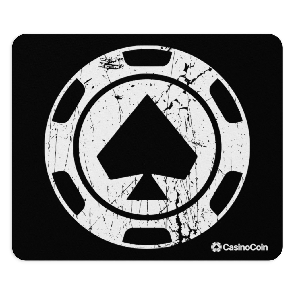 CasinoCoin Grunge Mouse Pad XRPL Merch